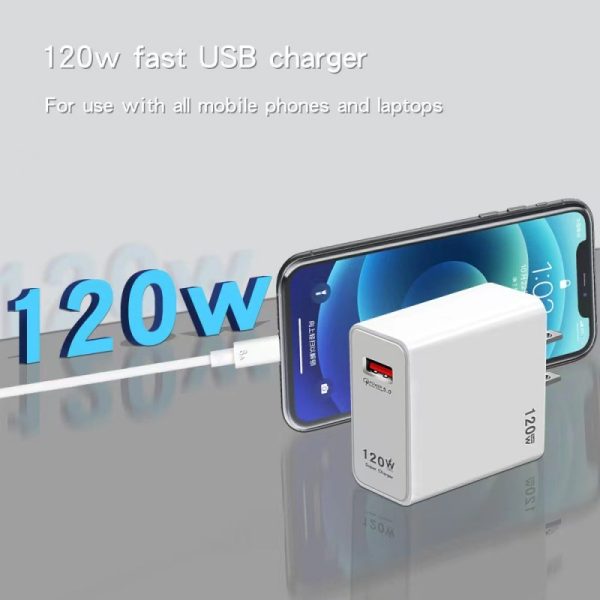 Chargeur 120W Super Charge Ultra Rapide – Image 5
