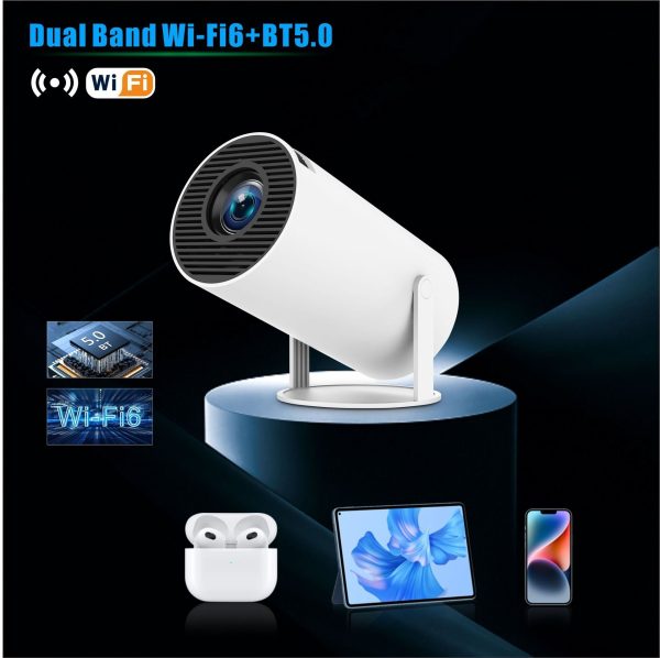 Projecteur Portable HY300 Pro : Mini Cinéma Maison Haute Définition pour un Divertissement Illimité – Image 3