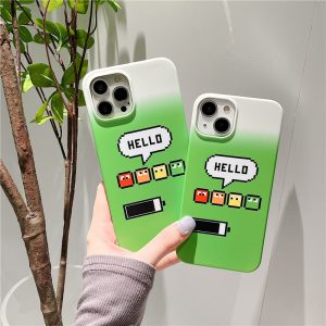 Coque de téléphone mobile avec impression créative de puissance