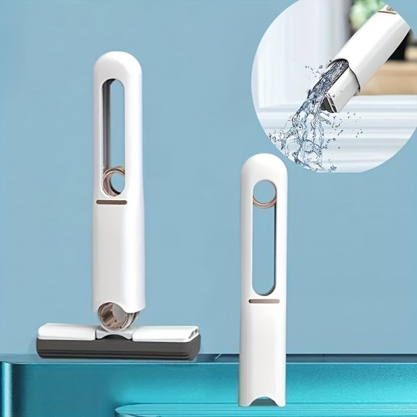 Mini Mop Auto-essorage Portable, Balai Absorbant Ultra-Efficace Sans Lavage à Main – Image 3