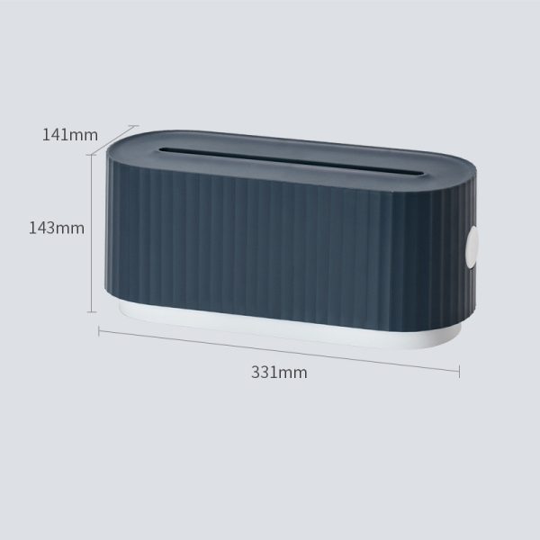 Boîte de Rangement pour Multiprise et Câbles - Protection Anti-Poussière - Organisateur de Chargeurs et Prises - Boîte de Rangement pour Fils Réseau et Gestion des Câbles – Image 7