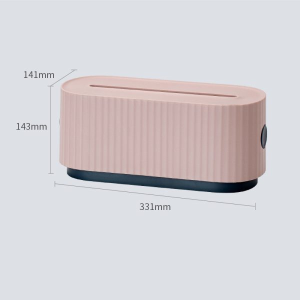 Boîte de Rangement pour Multiprise et Câbles - Protection Anti-Poussière - Organisateur de Chargeurs et Prises - Boîte de Rangement pour Fils Réseau et Gestion des Câbles – Image 4
