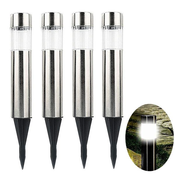 Lampe Solaire Cylindrique pour Pelouse – Image 10