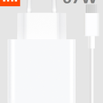Chargeur Secteur Xiaomi 67W Original avec Câble USB-C Inclus - Rapide et Puissant - Blanc