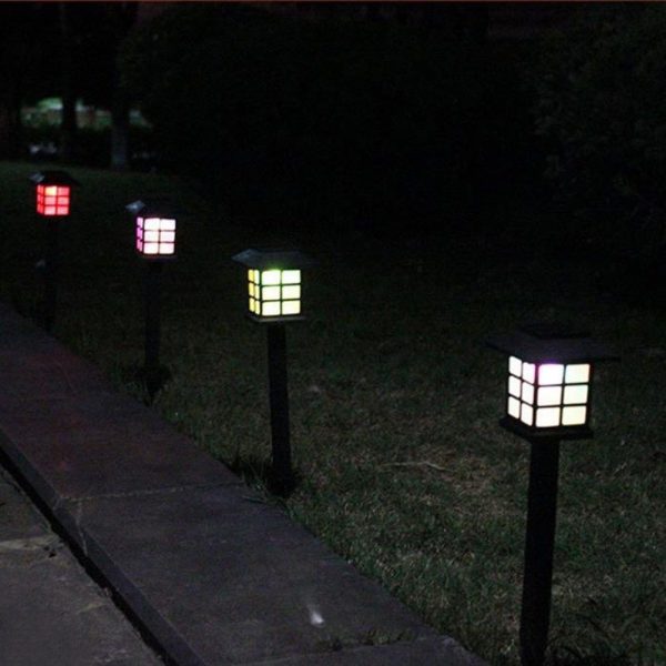 Lampe Solaire Carrée - Éclairage pour Pelouse – Image 2
