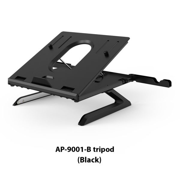 Nouveau Support pour Ordinateur Portable Pliable et Multifonctionnel avec Élévateur et Base en Alliage d'Aluminium – Image 7