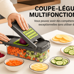 Coupe-légumes et fruits multifonctionnel, manuel, Julienne, broyeur d'oignon, coupe d'ingrédient, trancheur de carottes, Gadgets de broyage