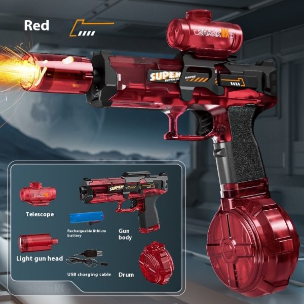 Water Gun Children's Toy Pulse Hand Integrated Electric – Image 3