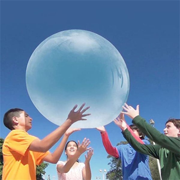 Big Inflatable Ball Children's Toy Elastic Ball Water Ball Bubble Ball Inflatable Ball – Image 5