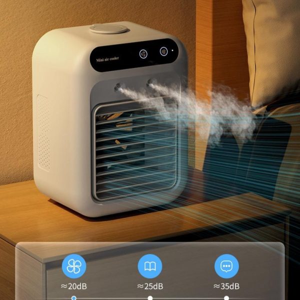 Climatiseur – Ventilateur Rafraîchisseur d'Air L7 avec Refroidissement par Eau – Climatiseur Portable pour Chambre, Bureau, et Voiture – Image 6