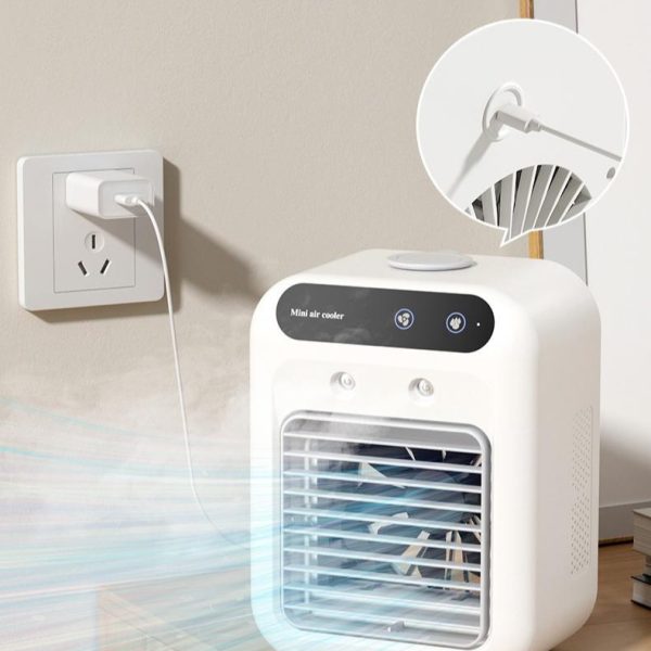 Climatiseur – Ventilateur Rafraîchisseur d'Air L7 avec Refroidissement par Eau – Climatiseur Portable pour Chambre, Bureau, et Voiture – Image 5