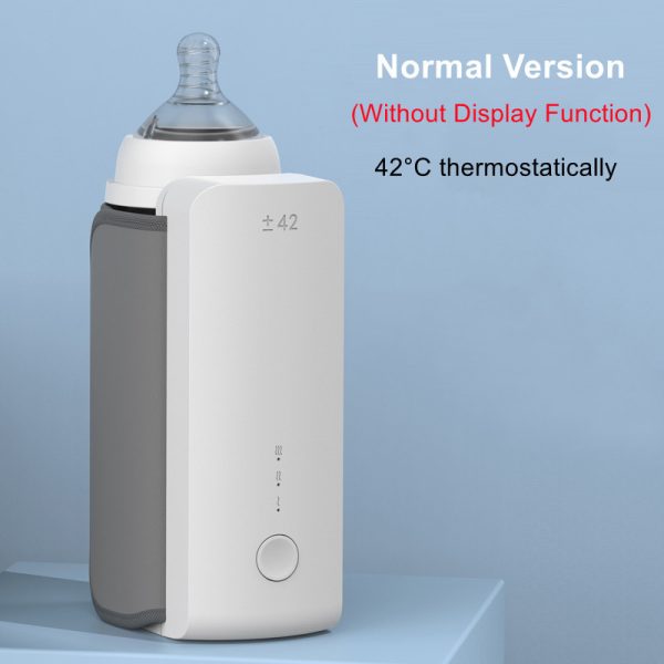 Chauffe-biberon portable sans fil rechargeable – Sac chauffant avec charge USB – Chauffage à température constante – Housse isolante universelle pour biberon – Image 5