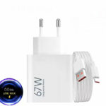 Chargeur type-C XIAOMI 67W d'origine 100% + Cable Type-C