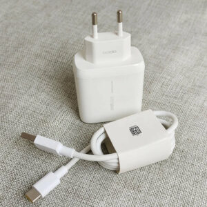 Chargeur SuperVOOC OPPO 65W + Câble Rouge d’origine – 100 % Authentique – Charge