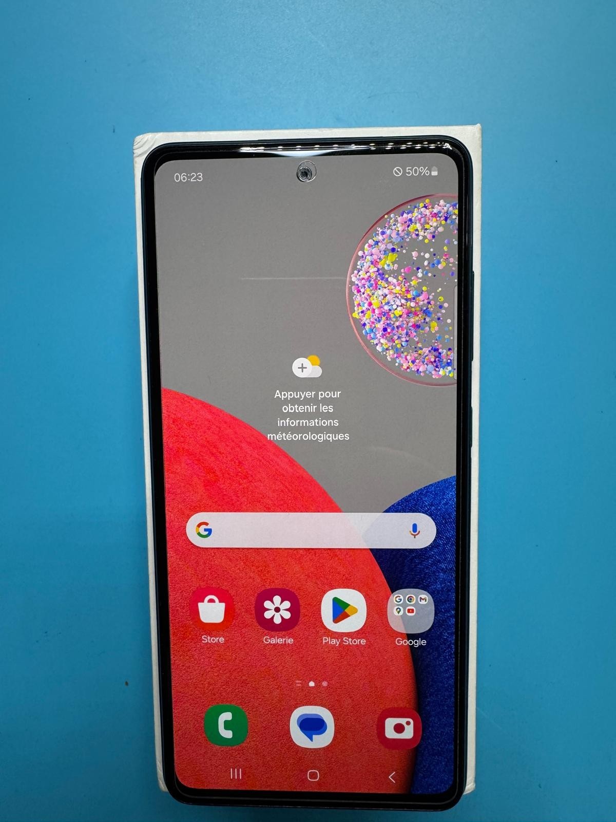 Samsung Galaxy A52s 5G 128 Go – Noir – Dual SIM – Très bon état –Boîte d’origine