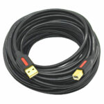 Câble d'imprimante USB a vers USB B de 15M avec blindage de tresse de veste en PVC compatible avec HP pour Canon Brother pour Samsung Dell Epson Plus